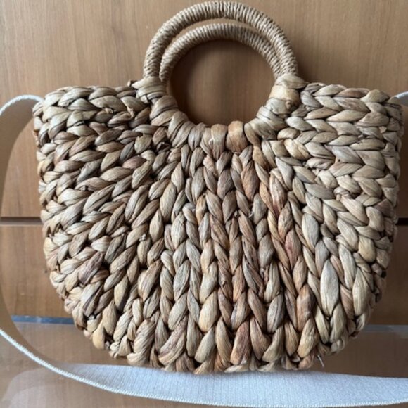 NWT Gap Straw Purse - Picture 3 of 3